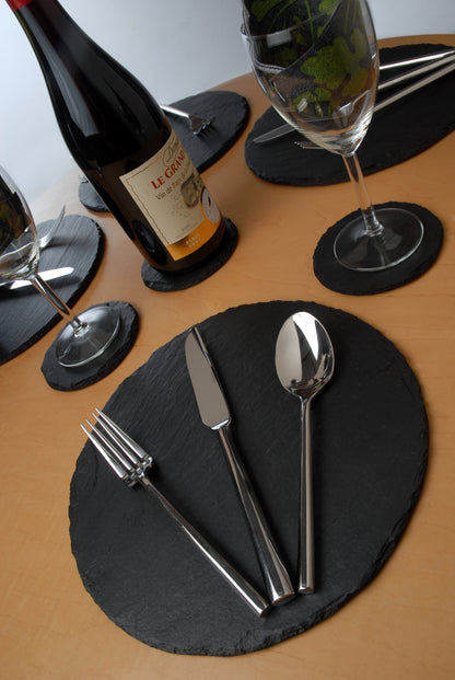 Round Slate Placemat 250mm (25cm)