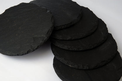 Round Slate Coaster 100mm (10cm)